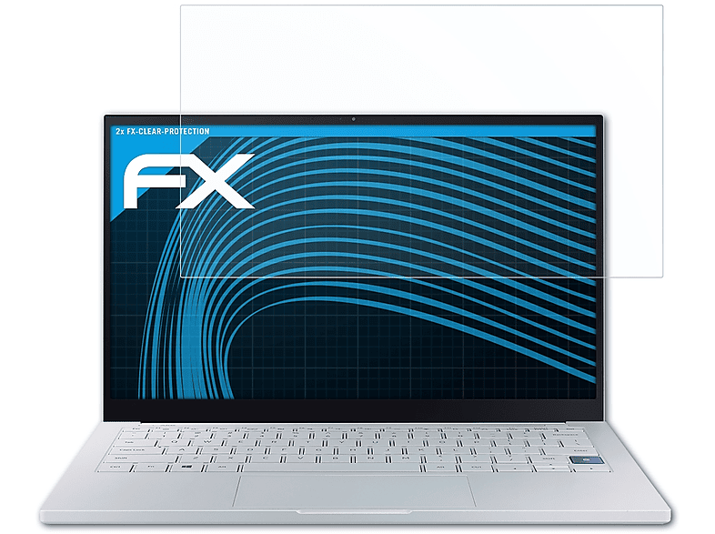 ATFOLIX 2x FX-Clear Displayschutz(für Samsung inch)) Book (13 Ion Galaxy