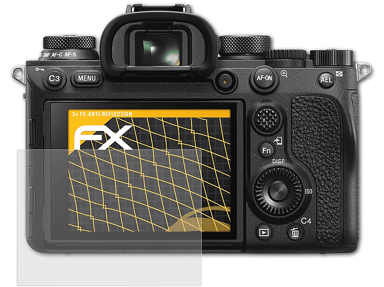 ATFOLIX 3x FX-Antireflex Displayschutz(für Sony Alpha a9 II)