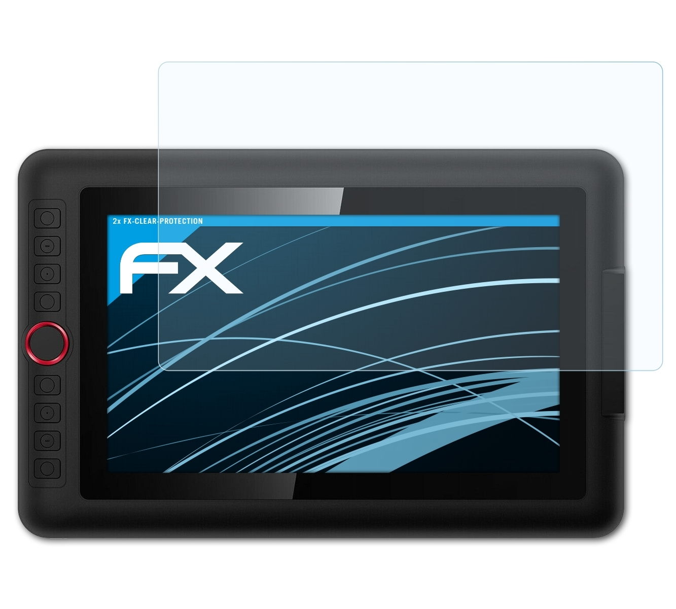 ATFOLIX 2x FX-Clear Displayschutz(für XP-PEN 12 Pro) Artist