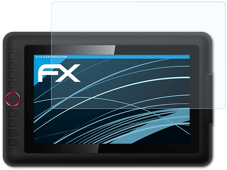 ATFOLIX 2x FX-Clear Displayschutz(für XP-PEN 12 Pro) Artist