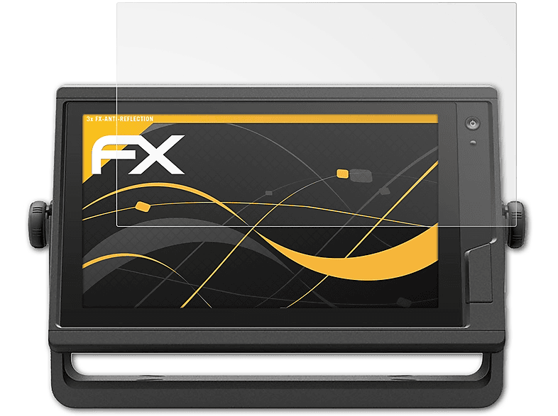 FX-Antireflex 922xs ATFOLIX Garmin (9 Inch)) Displayschutz(für 3x Plus GPSMap