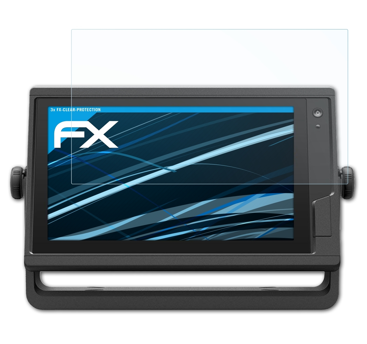 922xs GPSMap FX-Clear Garmin Inch)) (9 3x ATFOLIX Plus Displayschutz(für