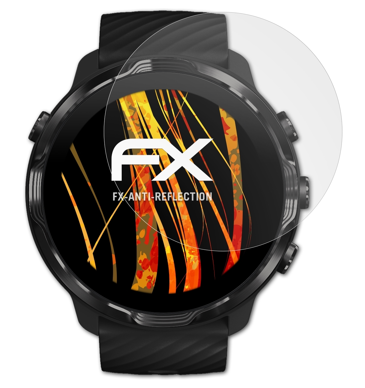 FX-Antireflex 3x Suunto 7) Displayschutz(für ATFOLIX
