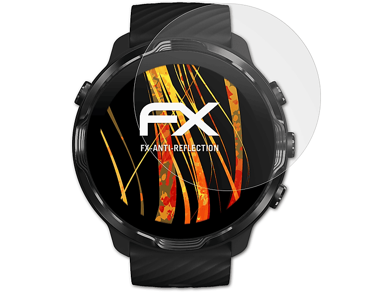 3x FX-Antireflex Suunto 7) Displayschutz(für ATFOLIX