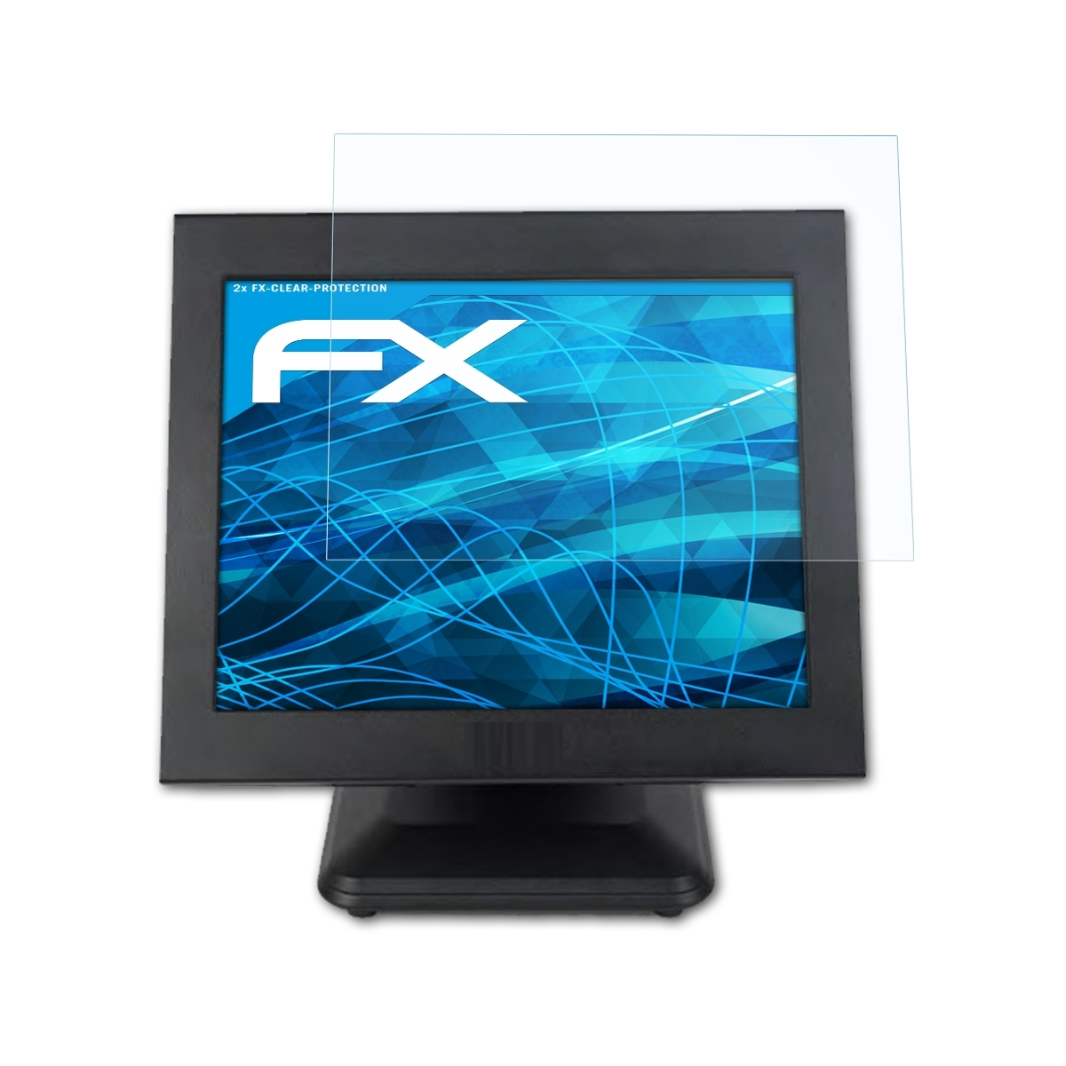 ATFOLIX 2x FX-Clear Displayschutz(für NCR 400) Columbus