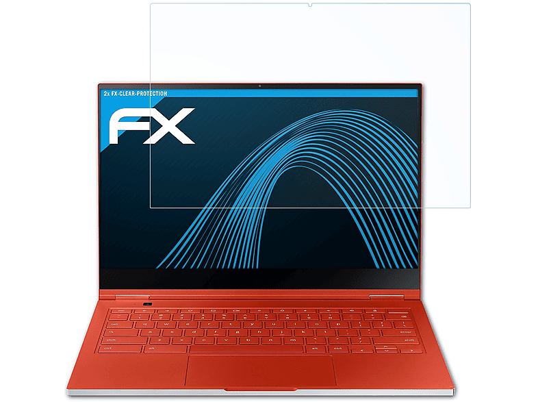 ATFOLIX 2x FX-Clear Galaxy Chromebook) Samsung Displayschutz(für