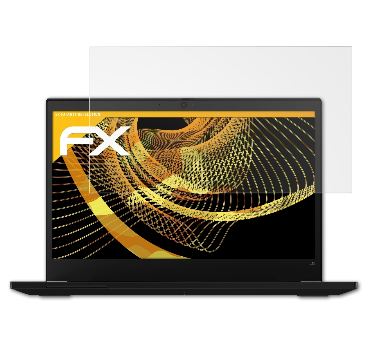ATFOLIX 2x Lenovo ThinkPad L13) Displayschutz(für FX-Antireflex