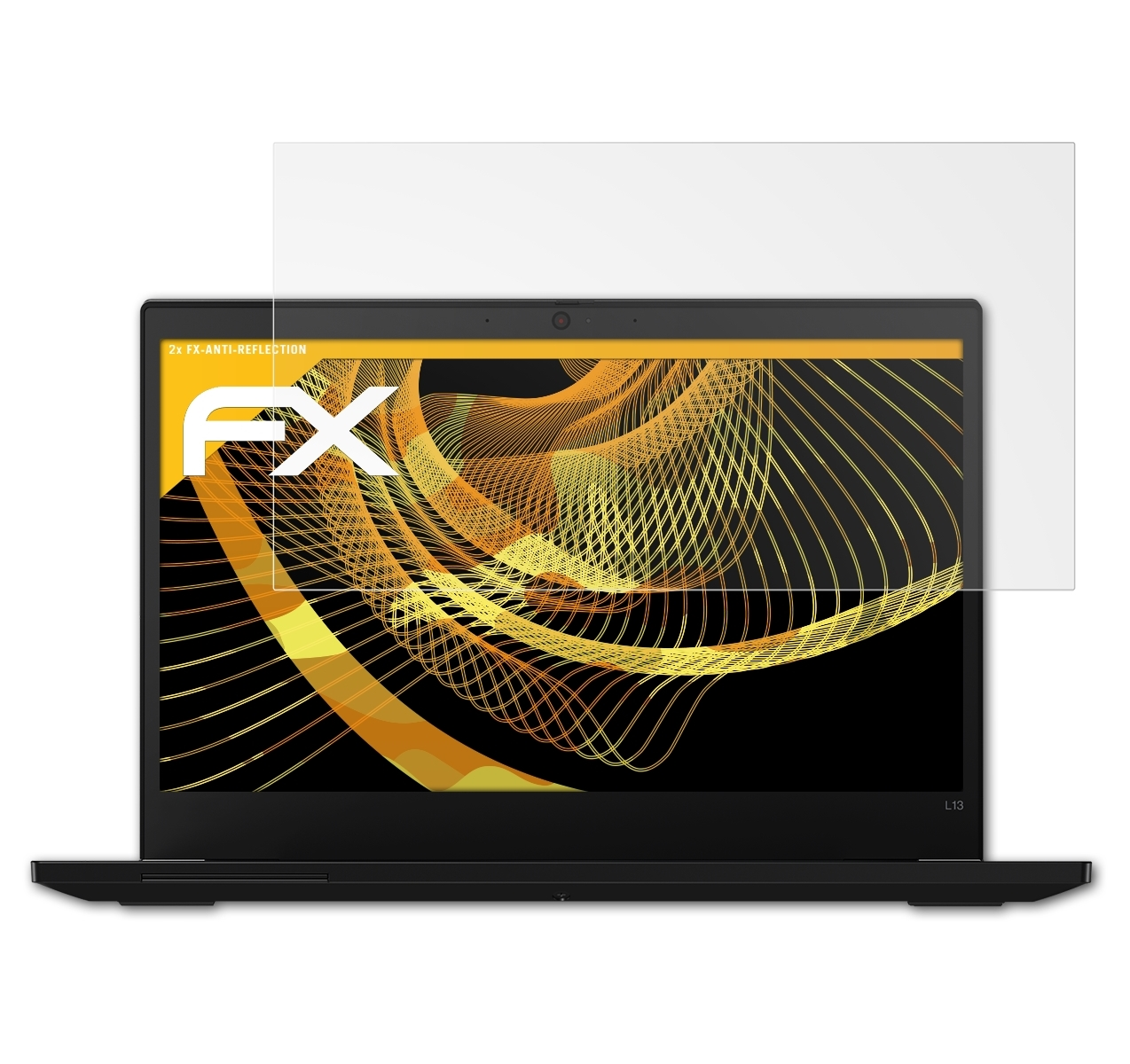 2x L13) FX-Antireflex ThinkPad ATFOLIX Displayschutz(für Lenovo