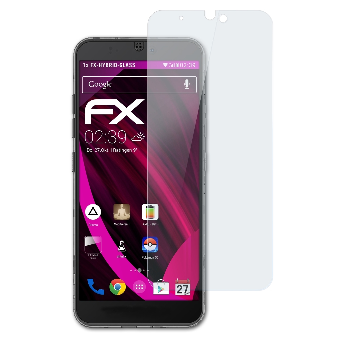 Schutzglas(für Fairphone FX-Hybrid-Glass 3) ATFOLIX