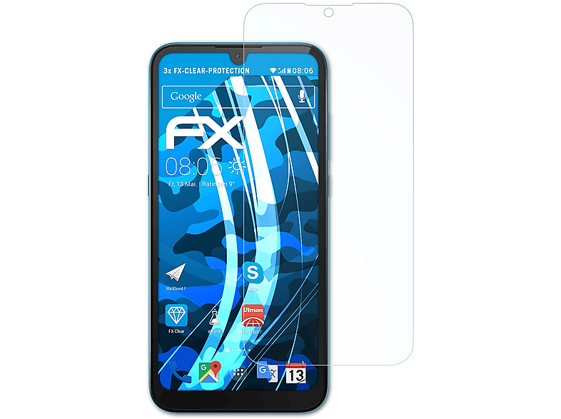 1.3) 3x ATFOLIX Nokia Displayschutz(für FX-Clear