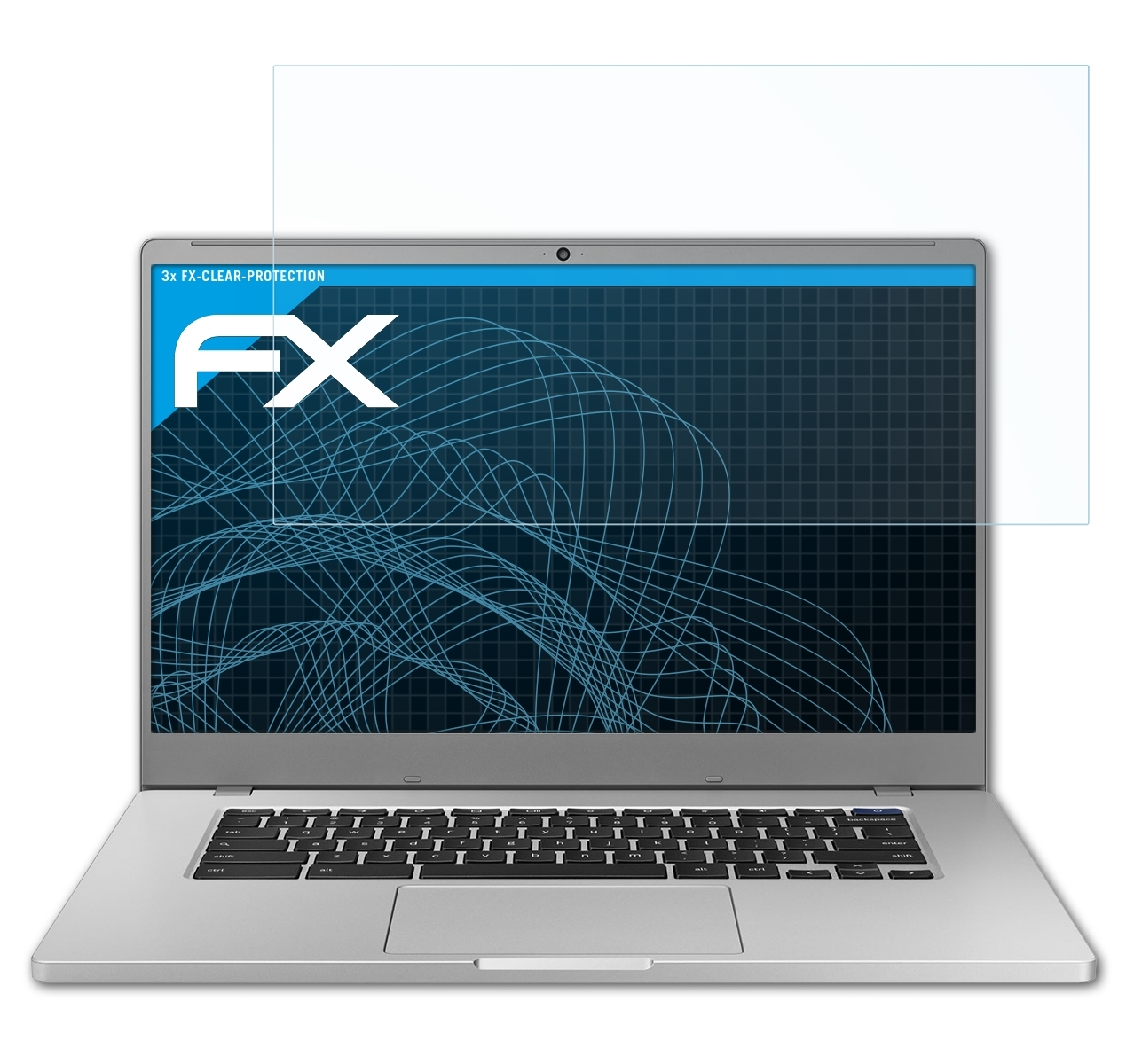 Samsung inch)) Displayschutz(für FX-Clear Chromebook 3x ATFOLIX (15,6 4+
