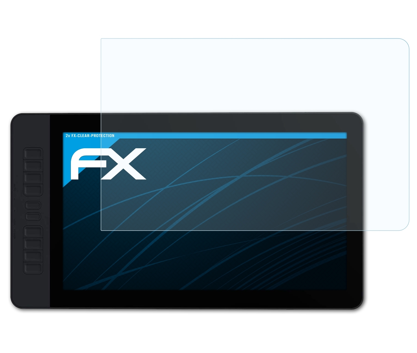 ATFOLIX 2x FX-Clear Displayschutz(für Gaomon PD1561)