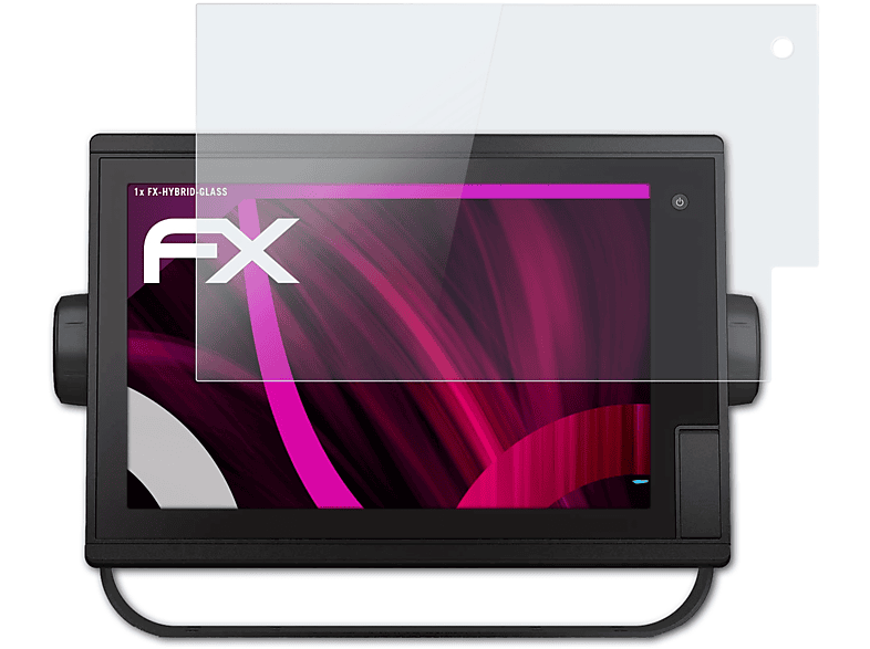 Plus FX-Hybrid-Glass ATFOLIX Inch)) (12 GPSMap 1222xsv Garmin Schutzglas(für