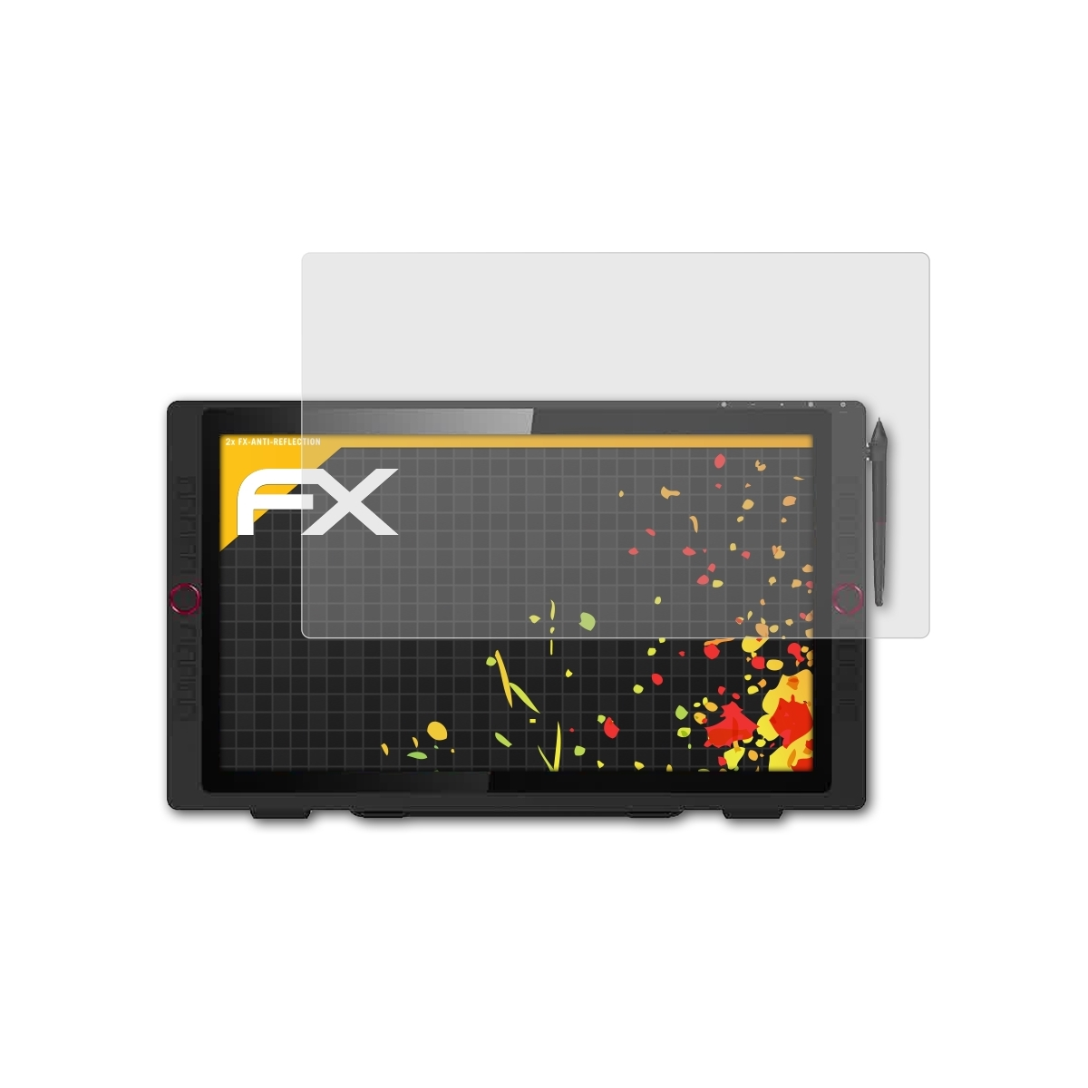 ATFOLIX 2x FX-Antireflex Displayschutz(für 22R Artist Pro) XP-PEN