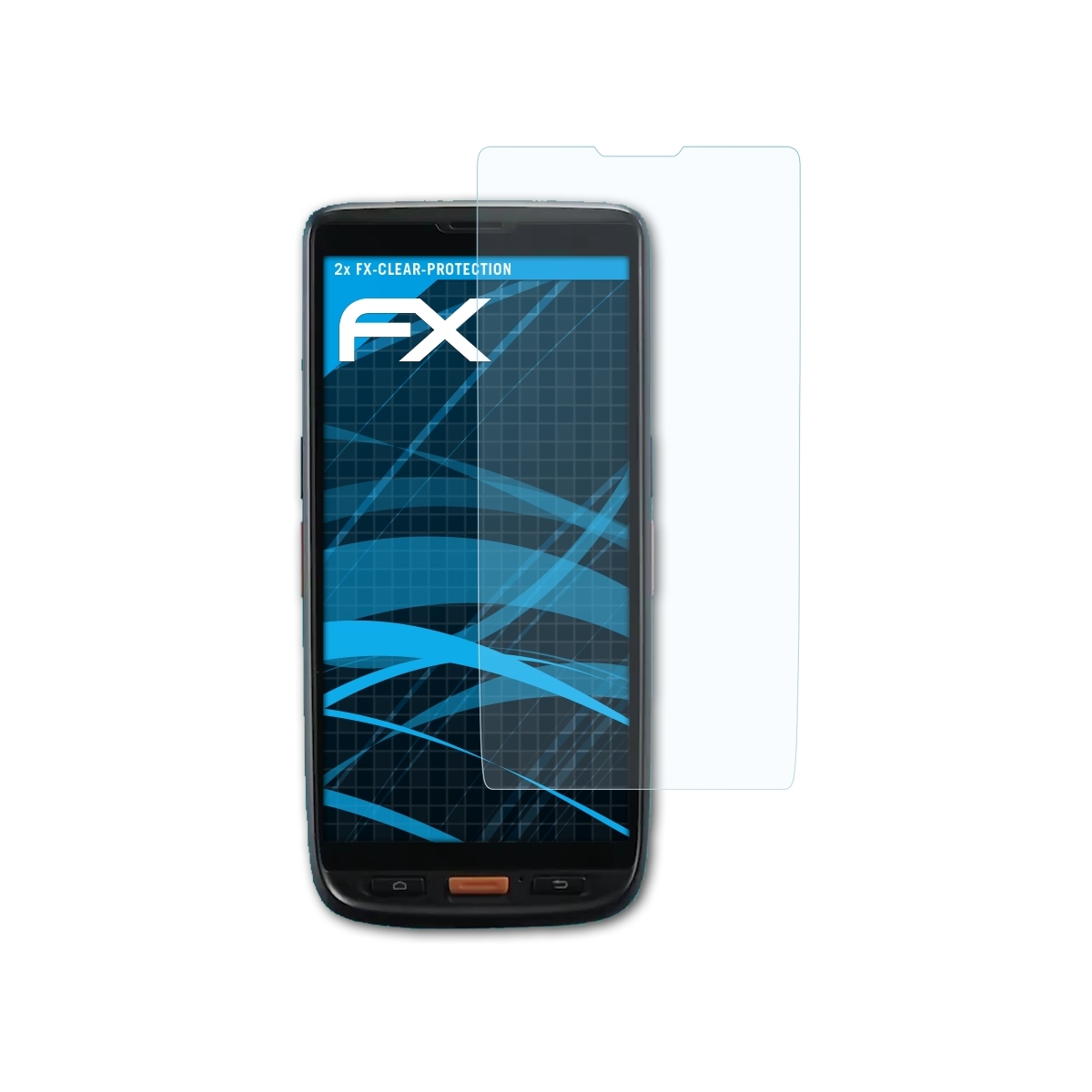 2x ET-L10) FX-Clear Casio Displayschutz(für ATFOLIX