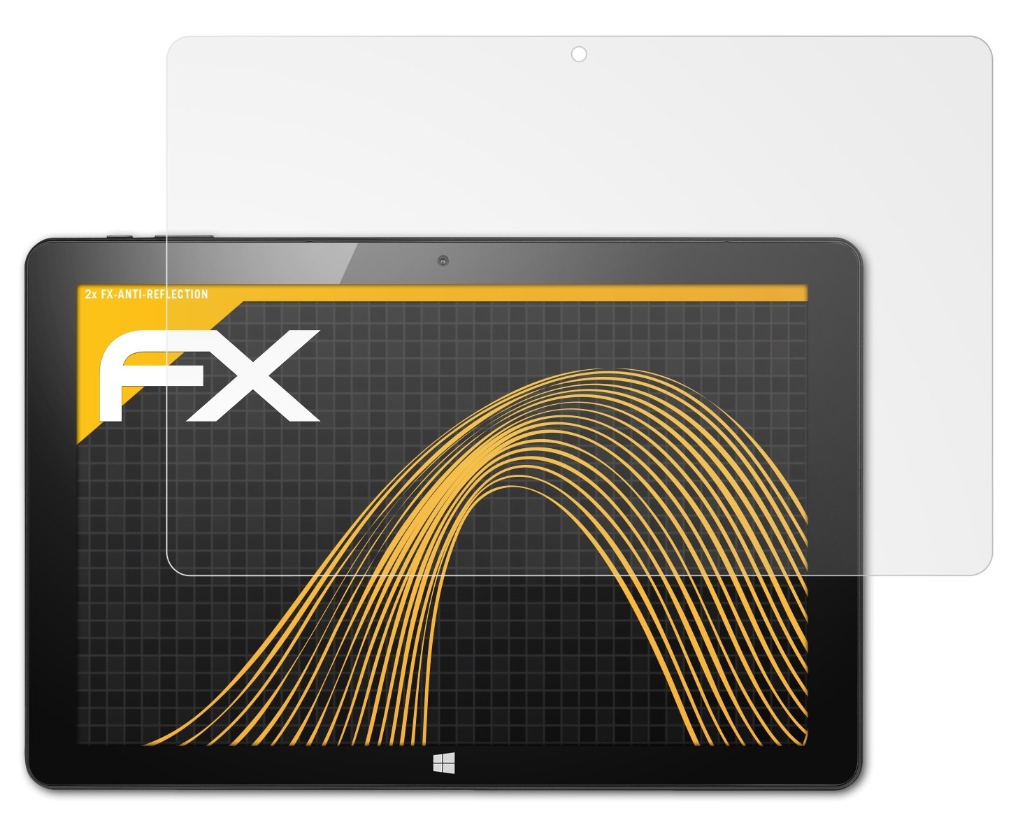 ATFOLIX 2x FX-Antireflex Displayschutz(für CSL Panther 10) Tab
