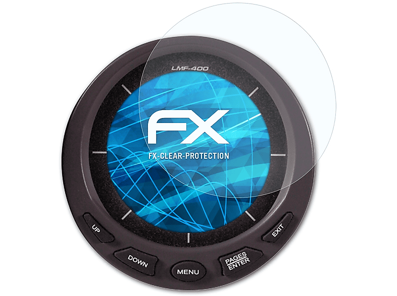 ATFOLIX 2x FX-Clear Displayschutz(für Lowrance LMF-400)