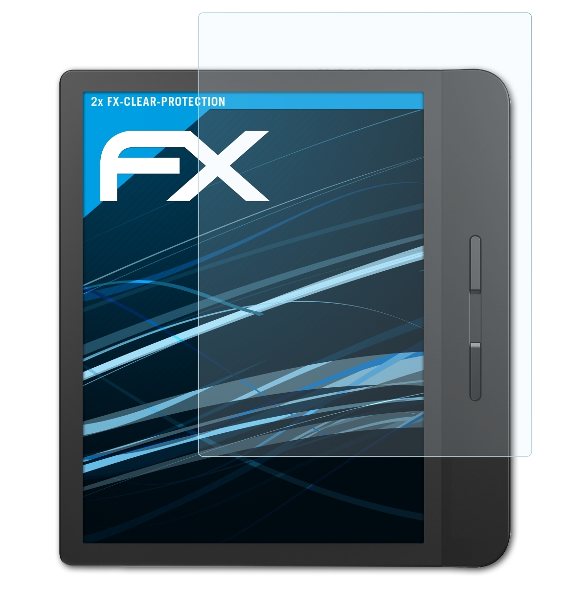 ATFOLIX 2x FX-Clear Displayschutz(für Tolino Vision 5)