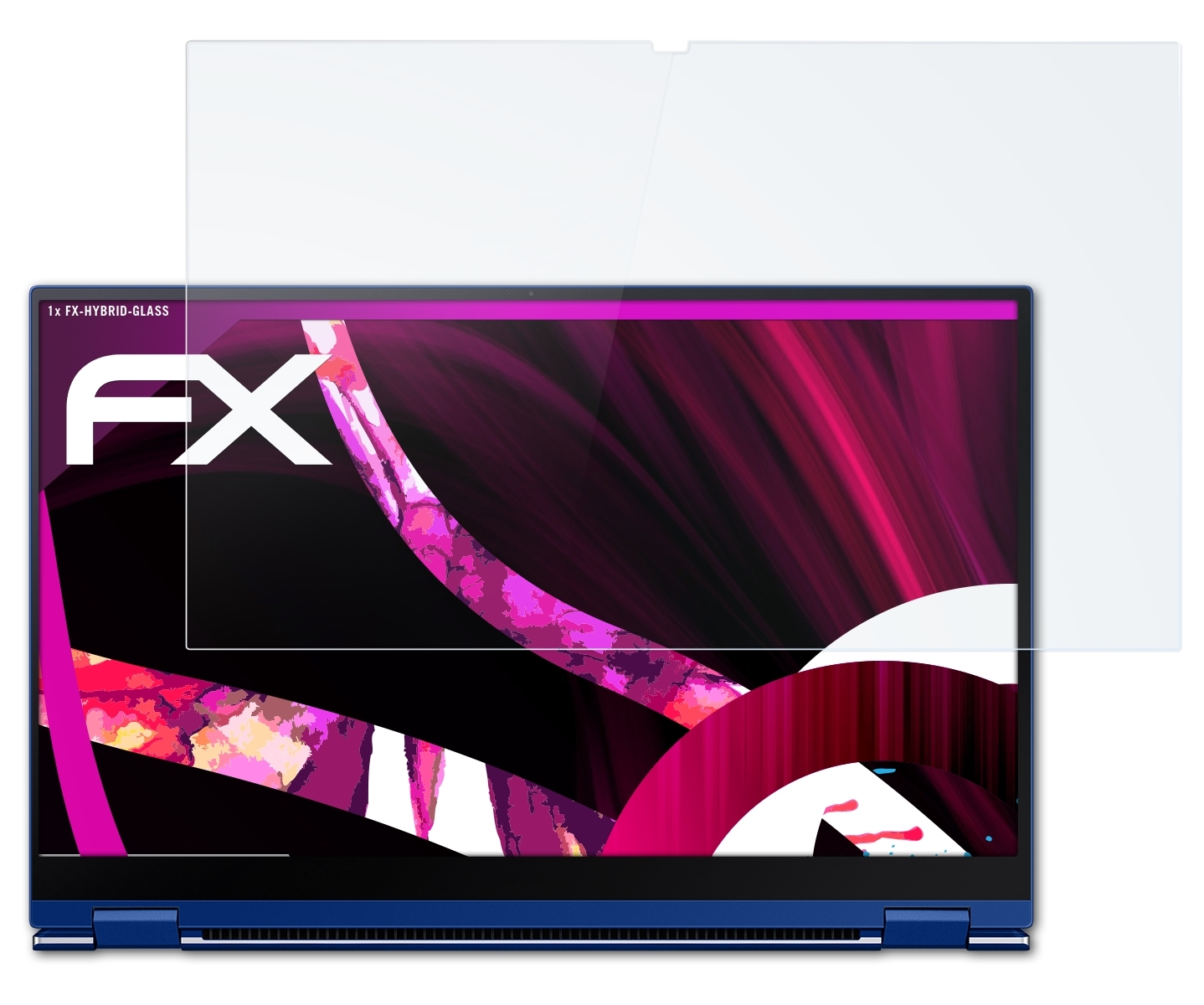FX-Hybrid-Glass Flex Book Samsung Schutzglas(für inch)) ATFOLIX (13 Galaxy