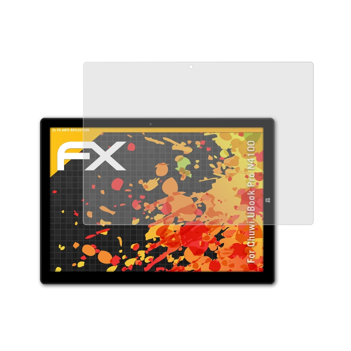 Chuwi 2x Displayschutz(für N4100) Pro FX-Antireflex UBook ATFOLIX