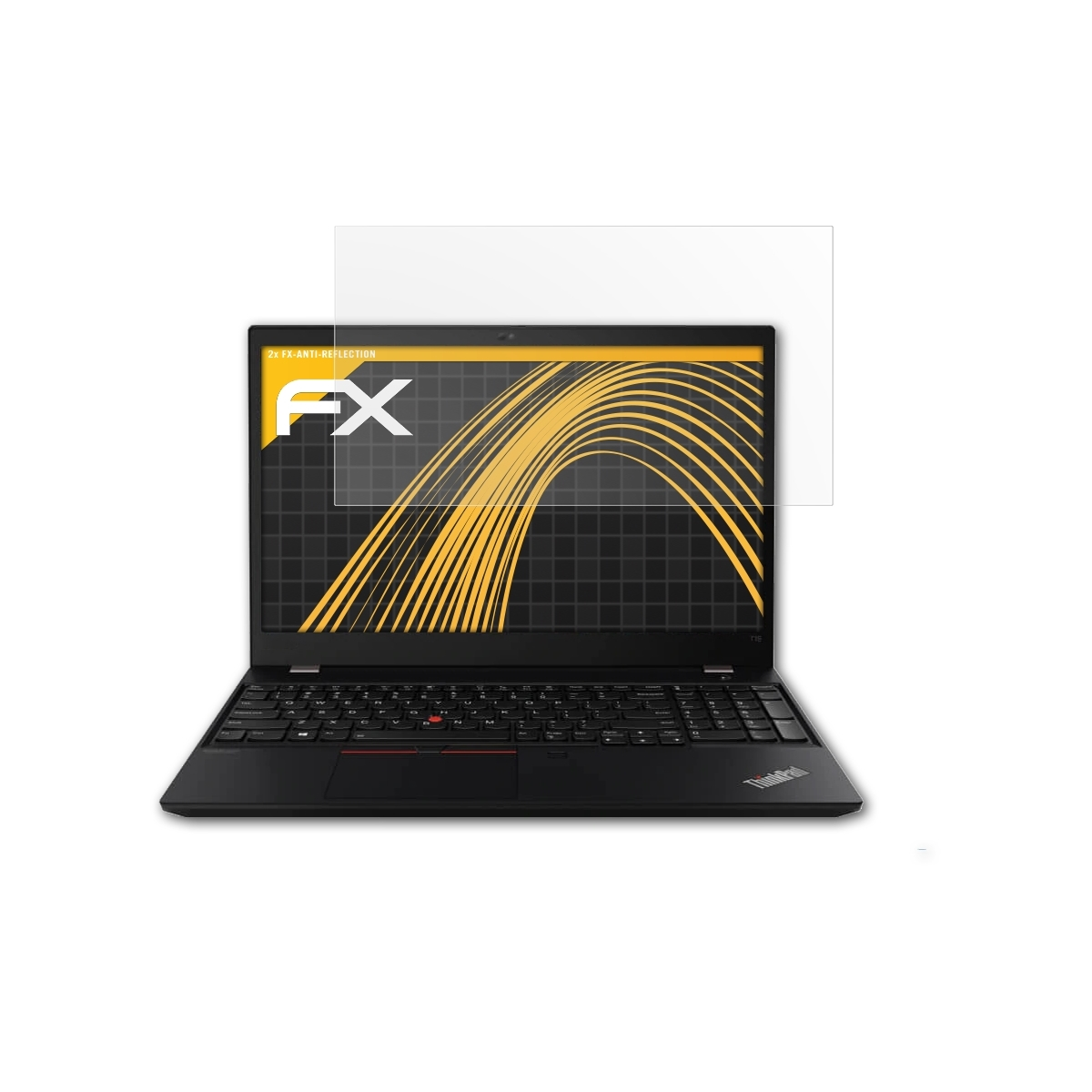 ATFOLIX FX-Antireflex Lenovo Displayschutz(für ThinkPad T15) 2x