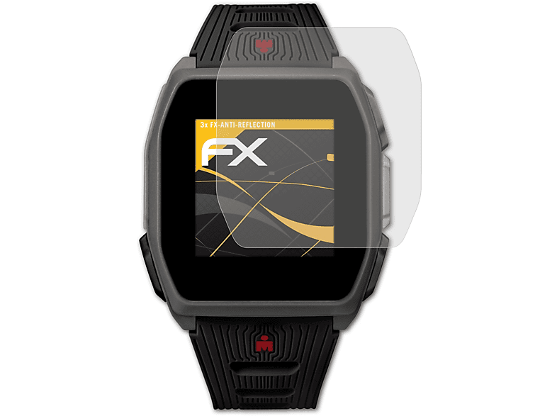 Displayschutz(für 3x ATFOLIX R300) FX-Antireflex Timex Ironman