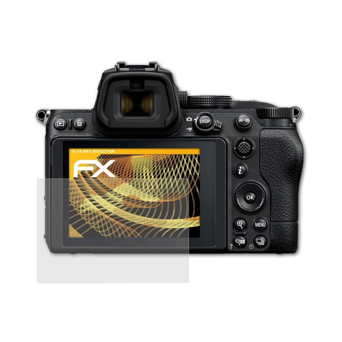 ATFOLIX 3x FX-Antireflex Displayschutz(für Nikon 5) Z