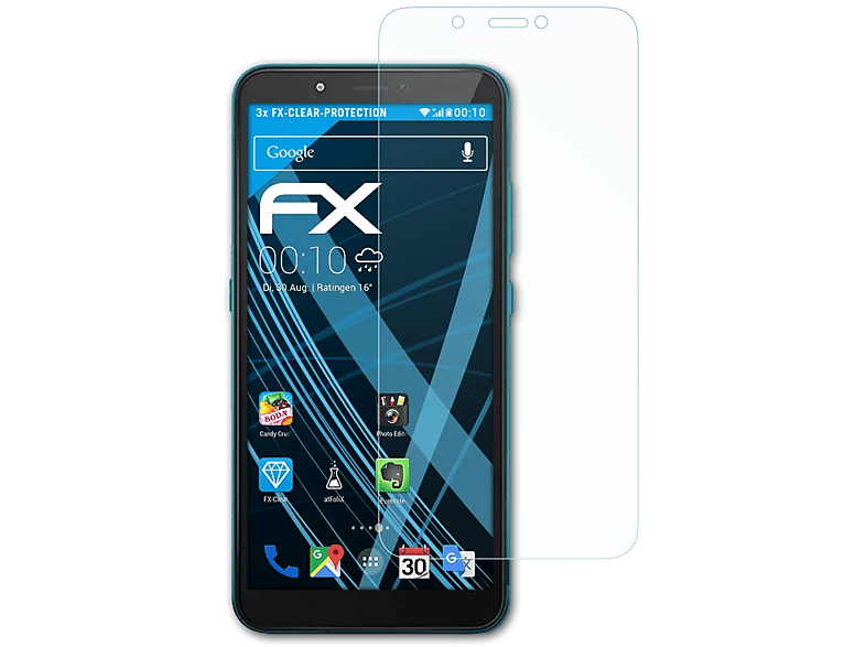 Nokia ATFOLIX C2) Displayschutz(für 3x FX-Clear
