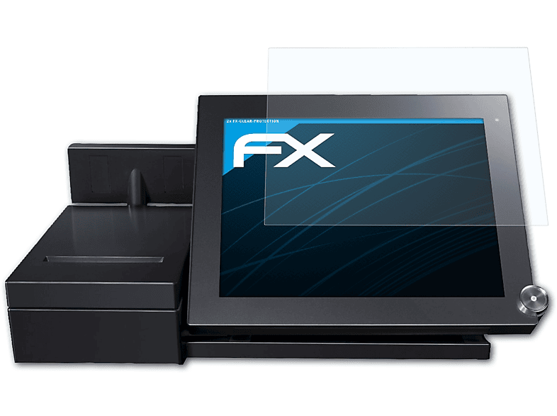 ATFOLIX 2x FX-Clear Displayschutz(für Casio V-R200 KC)