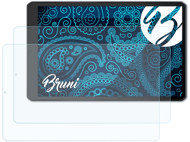 BRUNI 2x Basics-Clear Schutzfolie(für Garmin dezl LGV1000)