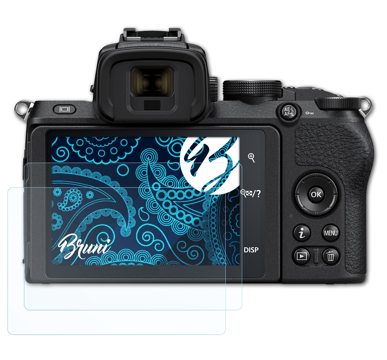 BRUNI Basics-Clear 2x Nikon Z 50) Schutzfolie(für