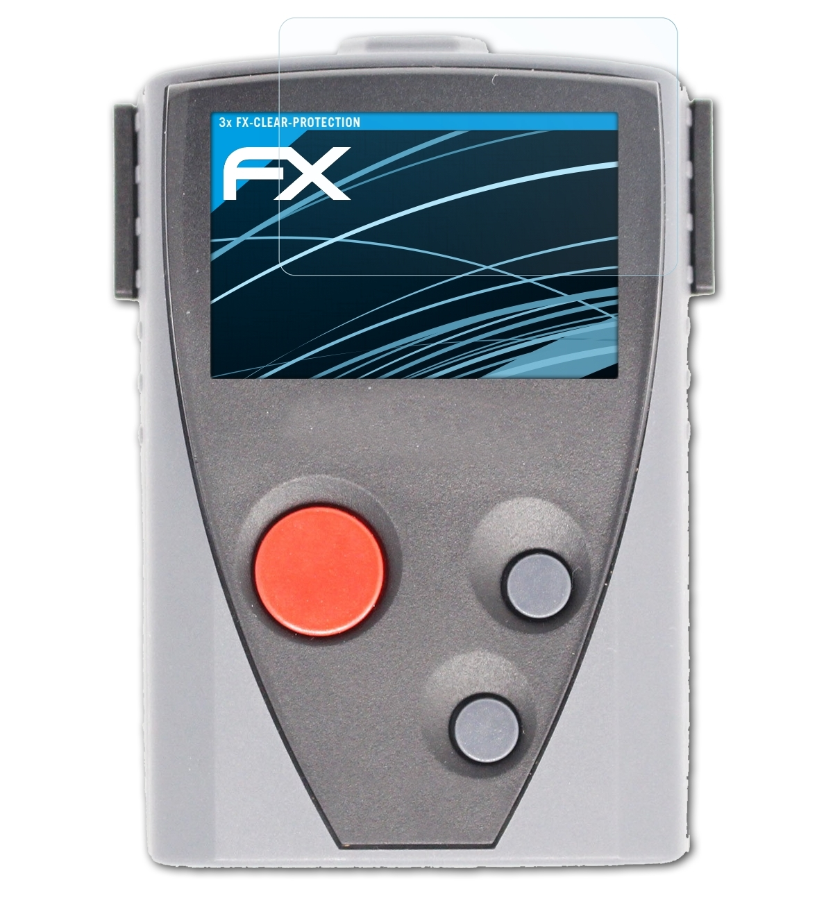 ATFOLIX 3x FX-Clear Displayschutz(für Swissphone 935) BOSS