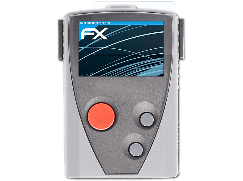 ATFOLIX 3x Swissphone 935) FX-Clear Displayschutz(für BOSS