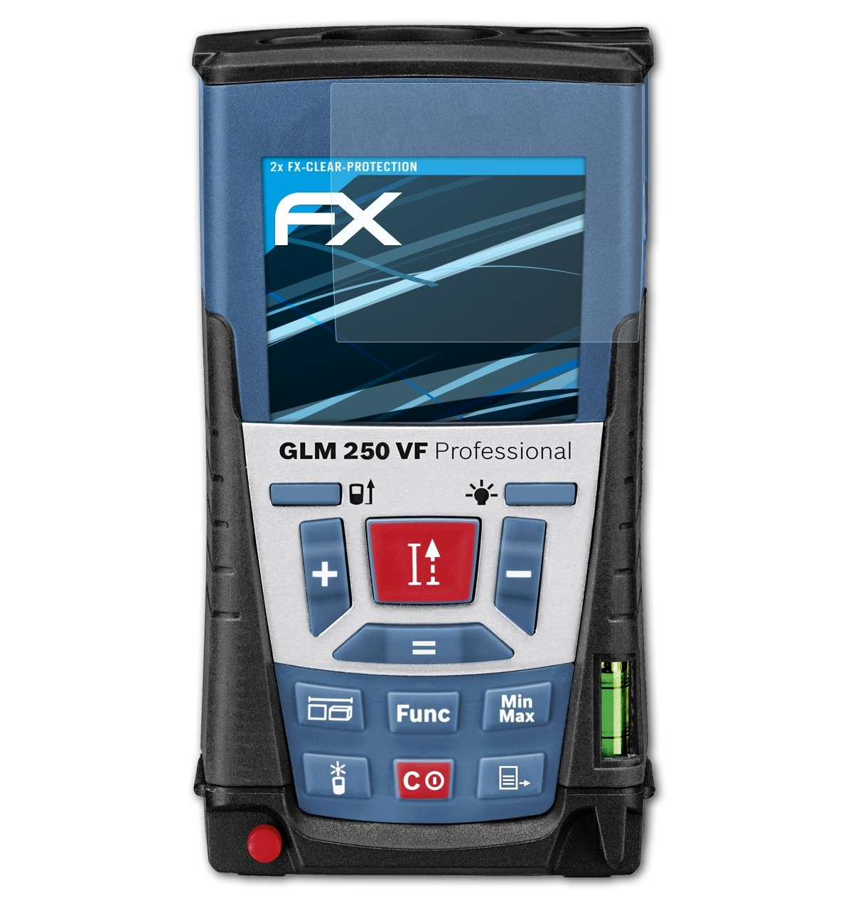 ATFOLIX 2x FX-Clear Bosch GLM 250 VF) Displayschutz(für