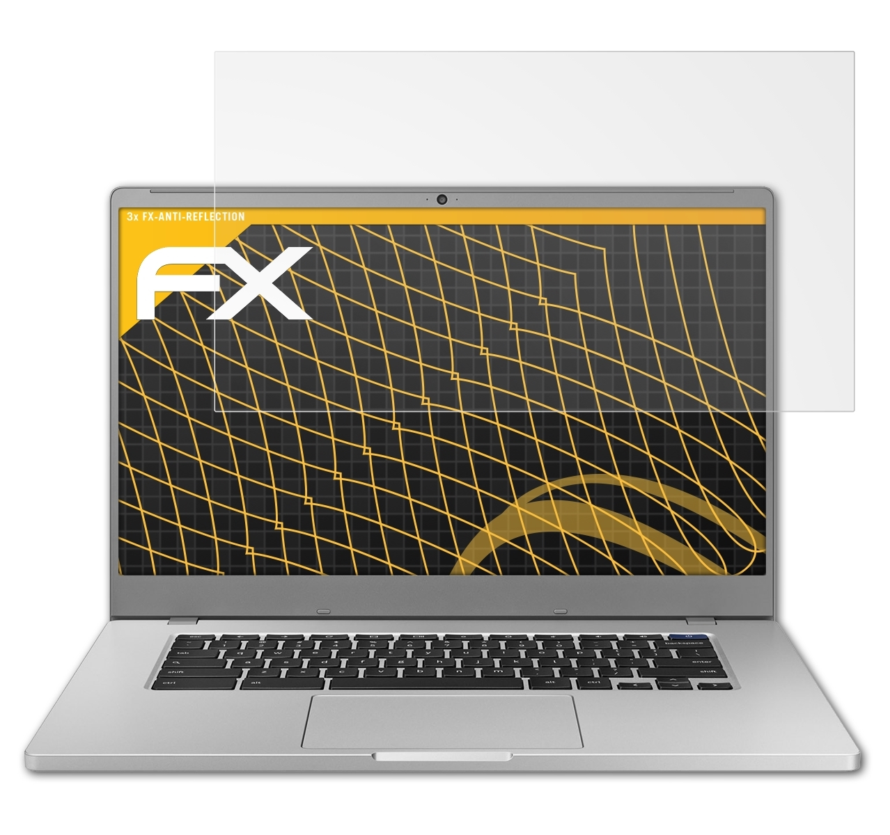 ATFOLIX 3x FX-Antireflex Displayschutz(für inch)) Samsung Chromebook 4+ (15,6