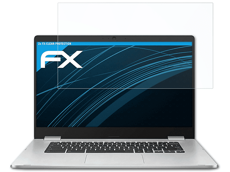 C523 Chromebook FX-Clear 2x (C523NA)) Asus ATFOLIX Displayschutz(für