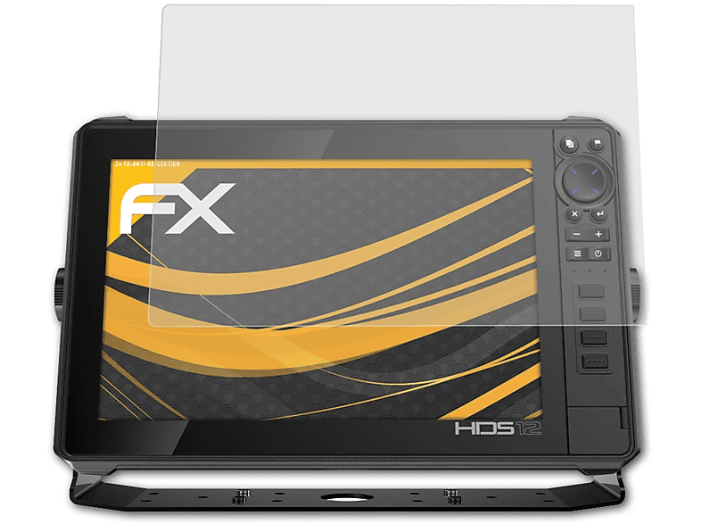 ATFOLIX 3x FX-Antireflex Displayschutz(für Lowrance HDS Live 12) | Schutzfolien & Schutzgläser