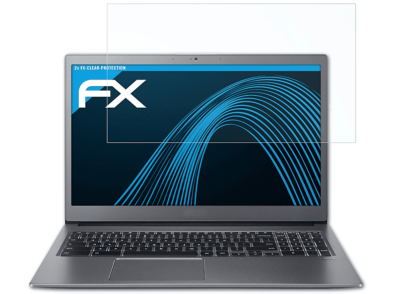 ATFOLIX 2x FX-Clear Displayschutz(für Acer Chromebook 715) | Pflege & Schutz