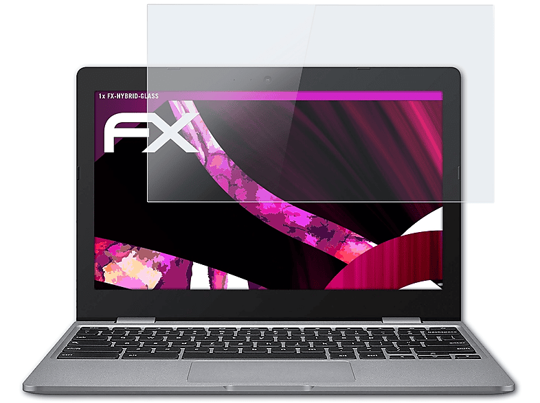 C223 Asus Chromebook FX-Hybrid-Glass Schutzglas(für (C223NA)) ATFOLIX