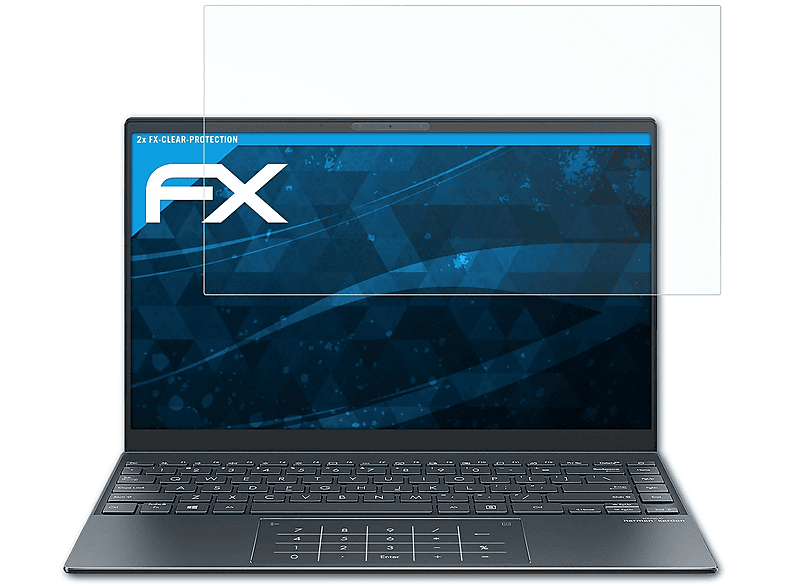 Displayschutz(für 13 ZenBook (UX325EA)) ATFOLIX FX-Clear 2x Asus