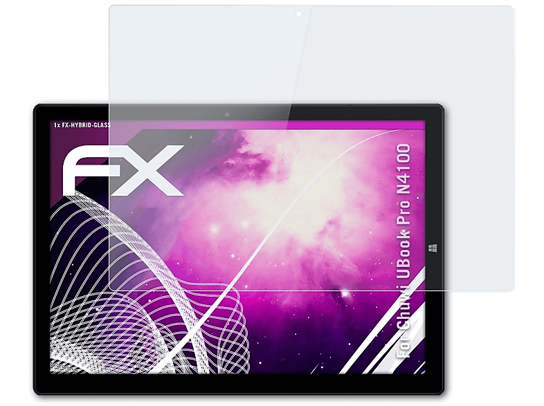 ATFOLIX FX-Hybrid-Glass N4100) Pro UBook Schutzglas(für Chuwi