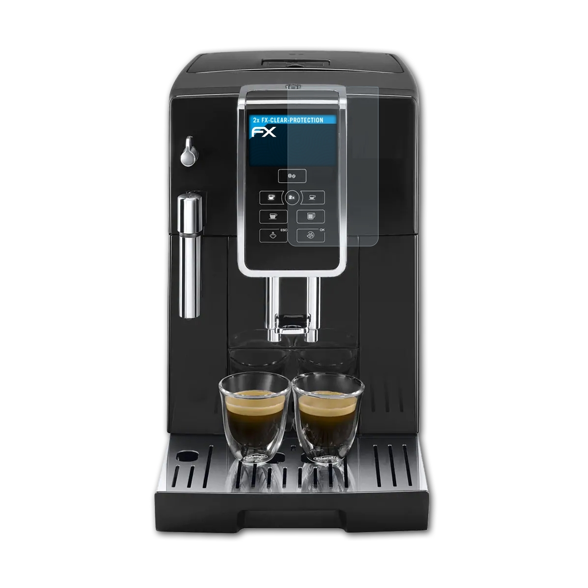 ATFOLIX 2x (ECAM350.15.B)) FX-Clear Dinamica Displayschutz(für DeLonghi