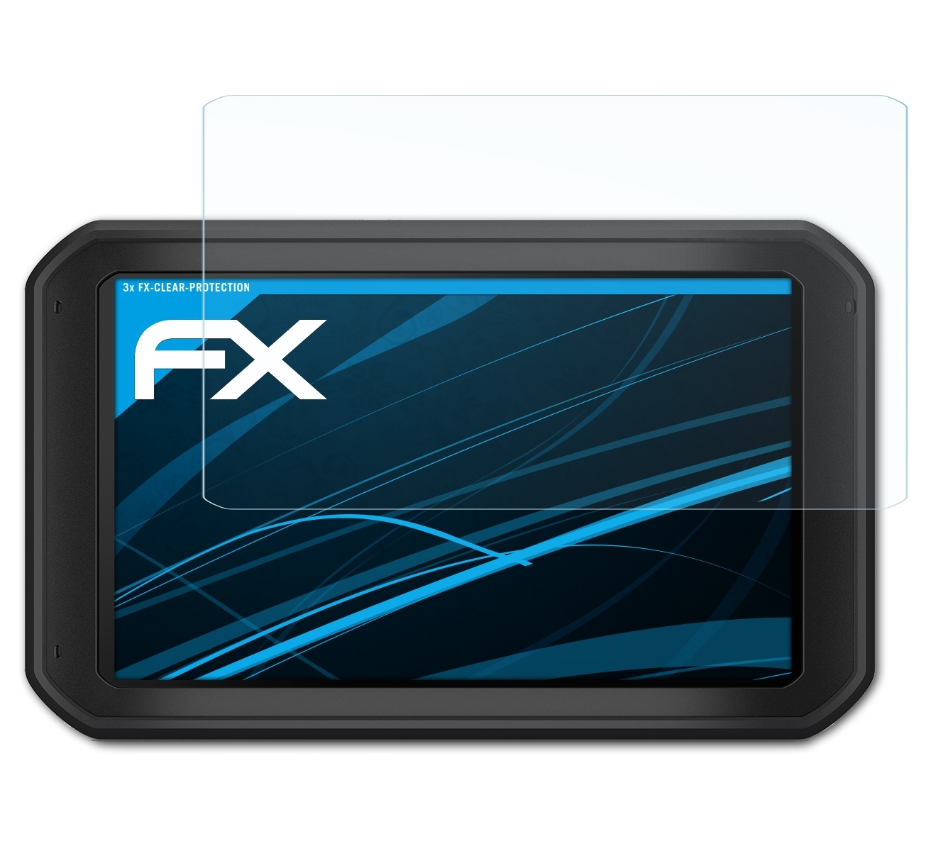 ATFOLIX 3x Garmin FX-Clear Displayschutz(für Catalyst)