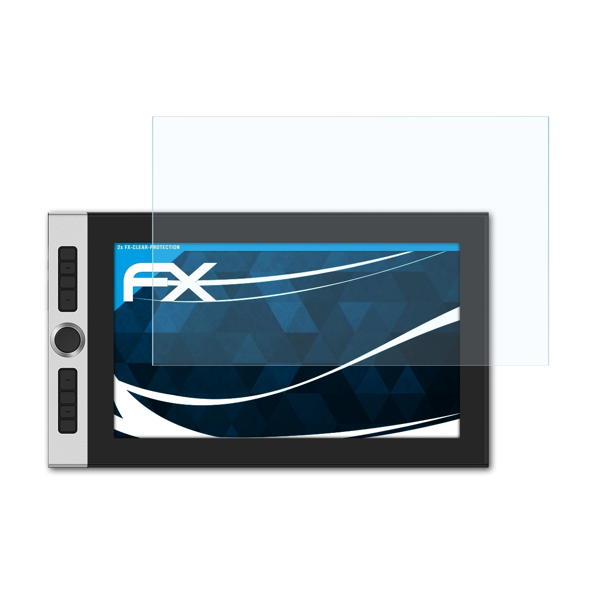 ATFOLIX 2x FX-Clear Innovator 16) Displayschutz(für XP-PEN