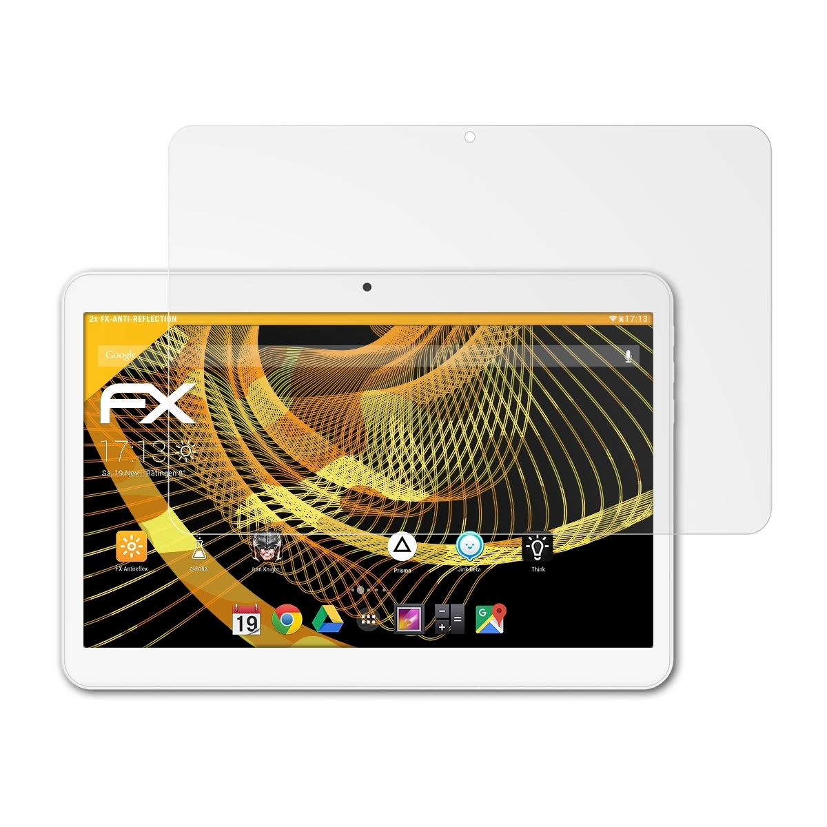 FX-Antireflex Access 2x 101 3G Archos ATFOLIX Displayschutz(für V2)