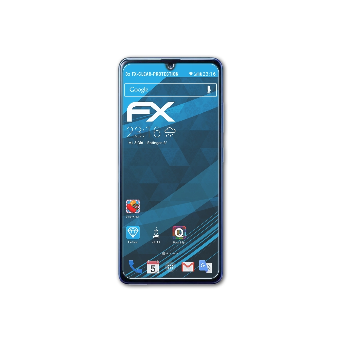 ATFOLIX 3x FX-Clear Displayschutz(für A41) Samsung Galaxy