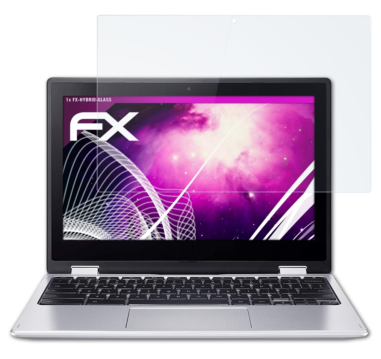 Chromebook ATFOLIX Spin Schutzglas(für 311) FX-Hybrid-Glass Acer