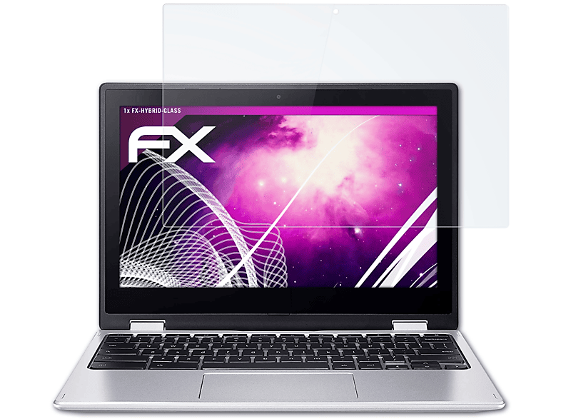 ATFOLIX FX-Hybrid-Glass Schutzglas(für Acer Chromebook Spin 311)