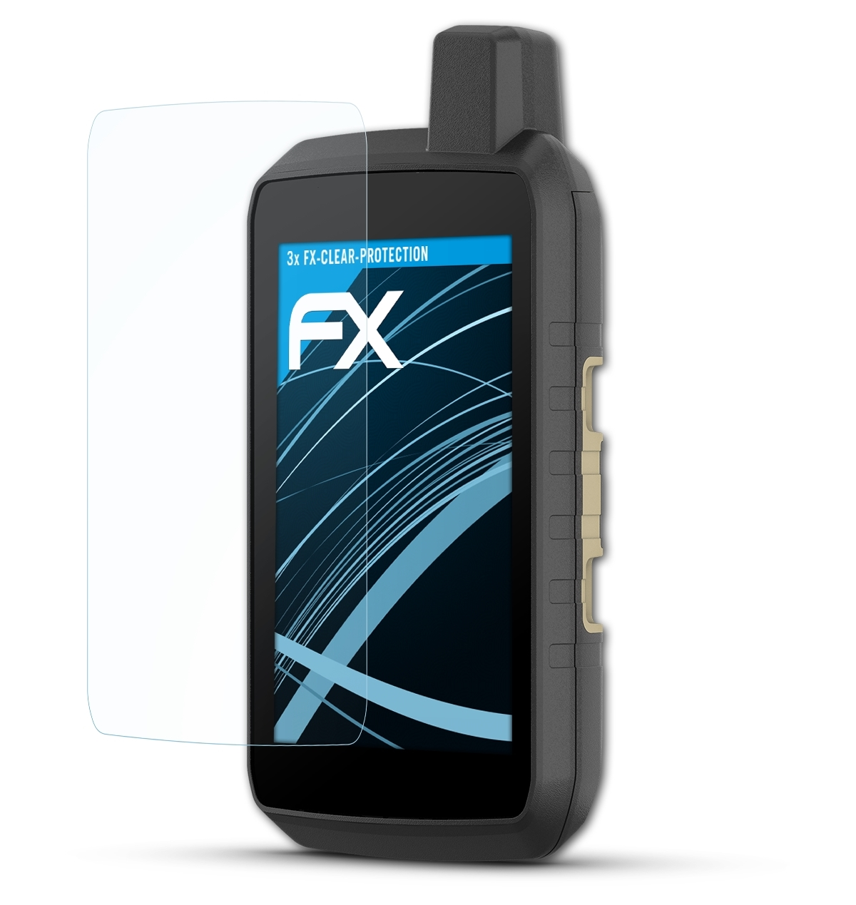 3x FX-Clear 700) Garmin Montana Displayschutz(für ATFOLIX