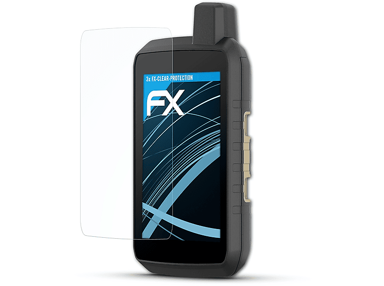 FX-Clear ATFOLIX Montana 3x Garmin Displayschutz(für 700)